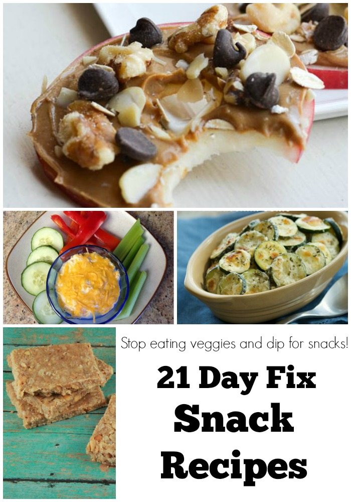 Clean Eating 21 Day Fix Snack Recipes 21dayfix