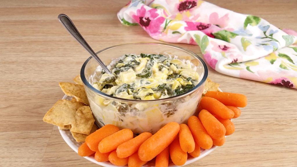 Healthy Spinach Artichoke Dip My Crazy Good Life