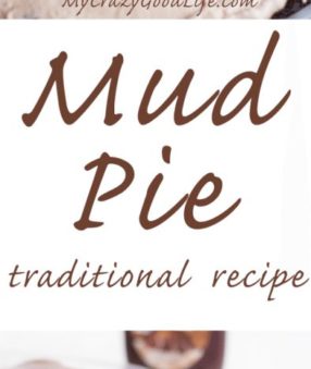 This traditional mud pie recipe is easy and delicious! Creamy coffee ice cream with an Oreo crust, and chocolate syrup or magic shell on top!