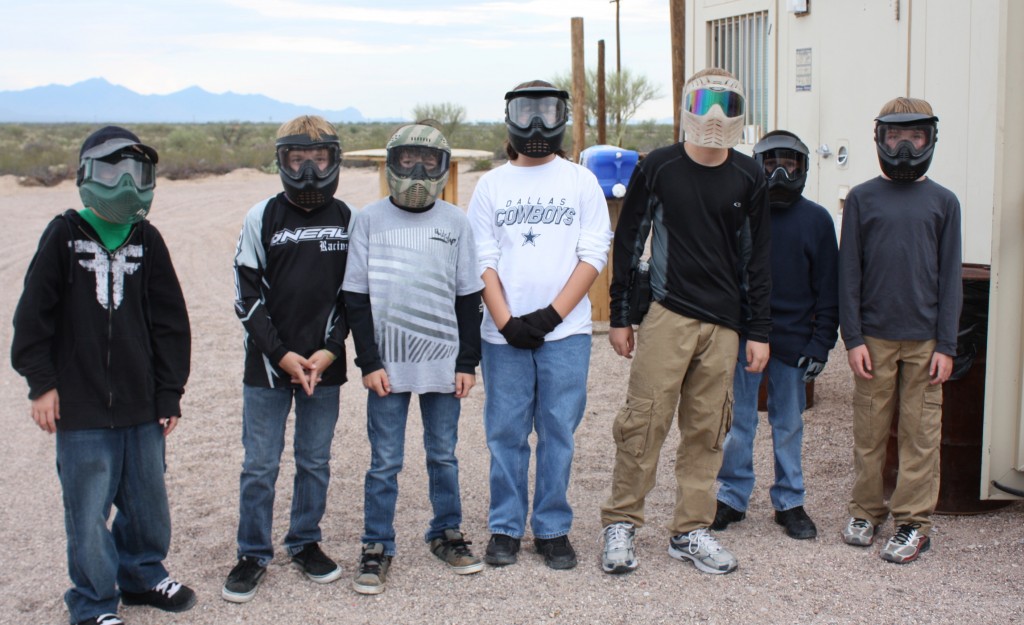 toxic airsoft birthday party tucson