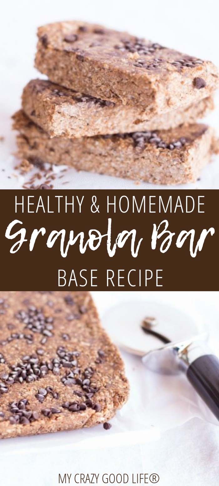 We love having healthy snacks in the house, and these healthy homemade granola bars are a staple in our home. These are my years-old, family favorite base granola bar recipe that you can customize for your family. DIY Granola Bars | Easy Homemade Granola Bars | Chewy Homemade Granola Bars