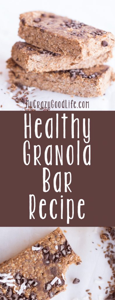 Healthy Homemade Granola Bars