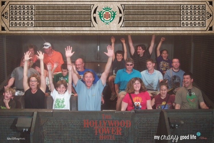 Scared on Tower of Terror