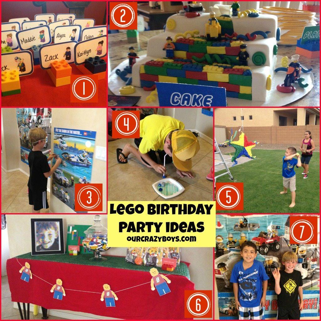 Lego birthday Party Ideas