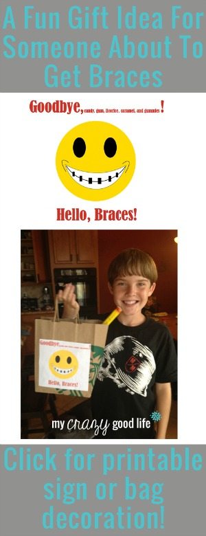 A Fun Gift Idea For Someone About To Get Braces