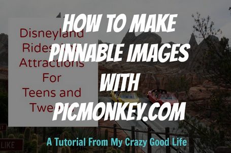 How To Make A Pinnable Image With PicMonkey