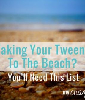 Packing For The Beach With Tweens
