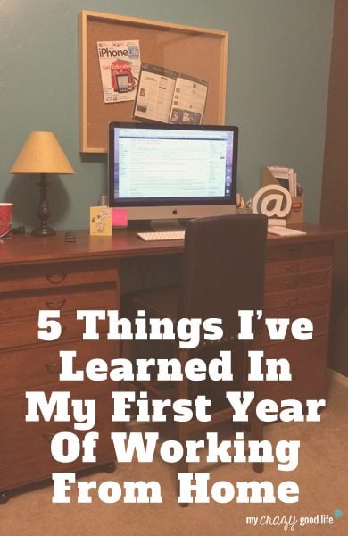 5 Things I've Learned In My First Year Of Working From Home