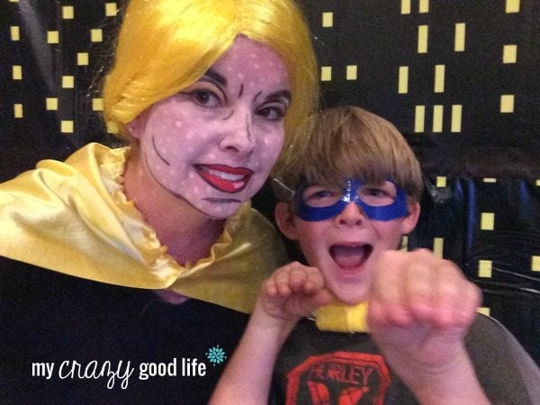 Family Halloween Costumes: Comic Book Superhero