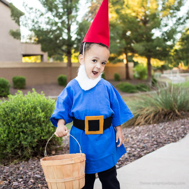 An adorable garden gnome that can be sized for anyone! 