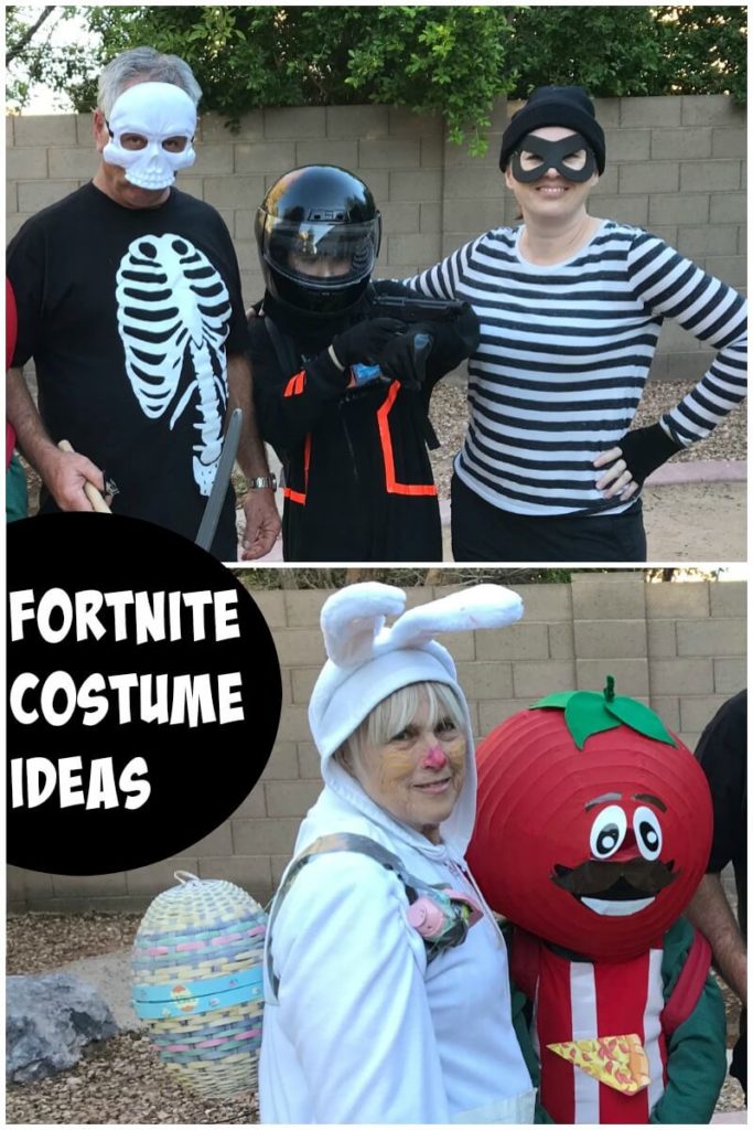 Fortnite costume ideas for Halloween.