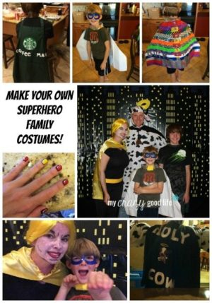Family Halloween Costumes: Make Your Own Superhero