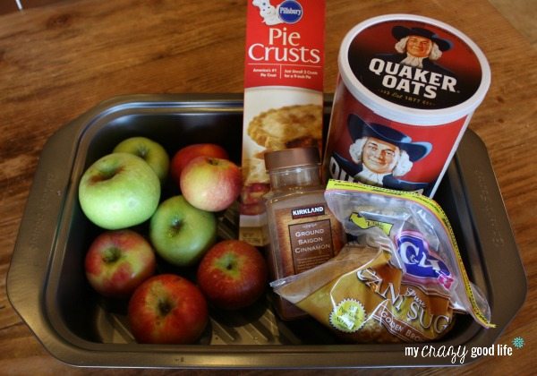 Ingredients for Mini Apple Pie Recipe