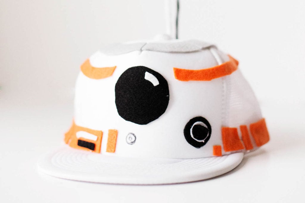 DIY Tween Boy Costume Idea: BB-8