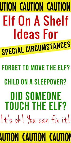 Did your little one accidentally touch the elf on the shelf? Maybe you forgot to move the elf on the shelf? I have a few Elf on the Shelf emergency tips! These Elf on the Shelf emergency tips can help get you out of a bind if you have a situation that you need to explain to the kids. Elf on the Shelf Emergency Tips | Elf on the Shelf Emergency | Elf on the Shelf Tips 