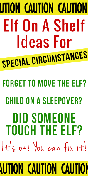 Did your little one accidentally touch the elf on the shelf? Maybe you forgot to move the elf on the shelf? I have a few Elf on the Shelf emergency tips! These Elf on the Shelf emergency tips can help get you out of a bind if you have a situation that you need to explain to the kids. Elf on the Shelf Emergency Tips | Elf on the Shelf Emergency | Elf on the Shelf Tips