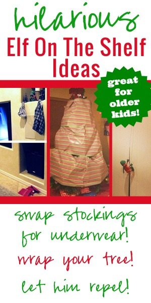 These hilarious elf on the shelf ideas are perfect for your holiday elf! Some are quick and some take some time, but they're all guaranteed to get a smile out of your child! Funny Elf on the Shelf Ideas | Easy Elf on the Shelf Ideas #elfontheshelf
