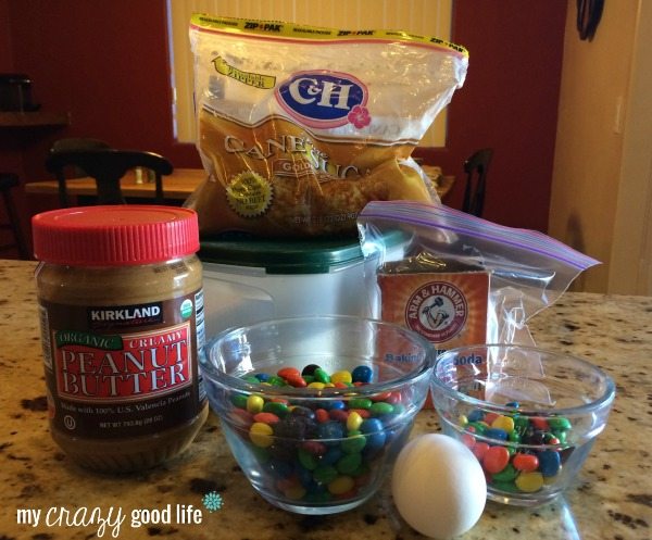 Peanut Butter M&M Cookies (Gluten free) - EatCartwright