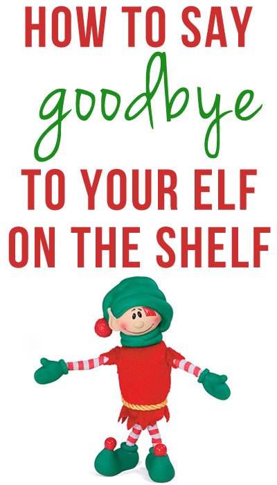 Some fun ideas for saying goodbye to elf on the shelf for the year. It can be hard to say goodbye to elf on the shelf after so many weeks of fun! But these ideas for saying goodbye to elf on the shelf will make it fun and easy. Saying Goodbye to Elf on the Shelf | Elf on the Shelf Goodbye | Say Goodbye to Elf on the Shelf | Elf on the Shelf Leaving Ideas | Elf on the Shelf Goodbye Ideas