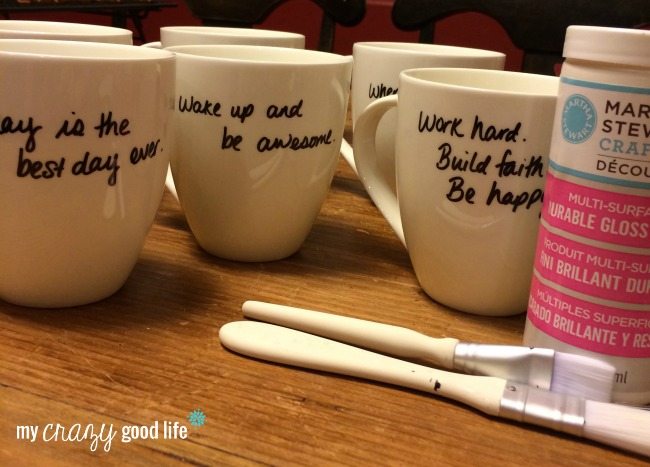 Sharpie And Glitter Coffee Mug Gift