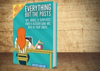 Everything But the Posts: A Book for Bloggers