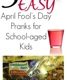5 Easy April Fool's Day pranks for school-aged kids