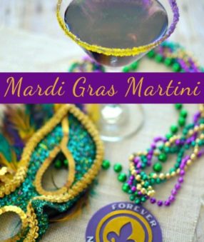 Mardi Gras Martini Recipe