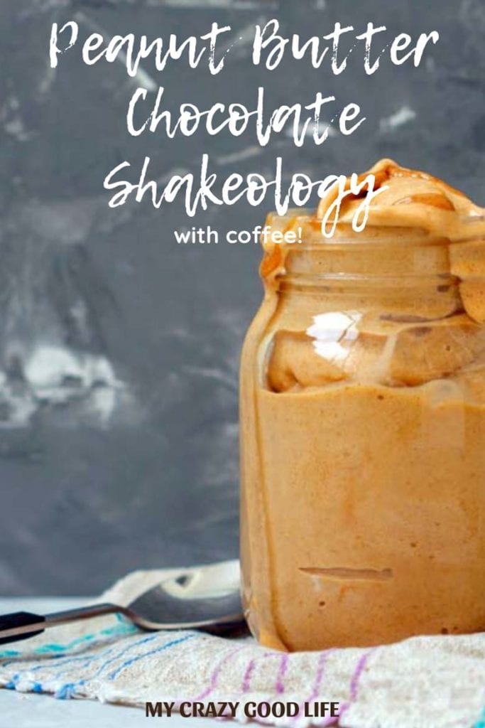 peanut butter and chocolate shake