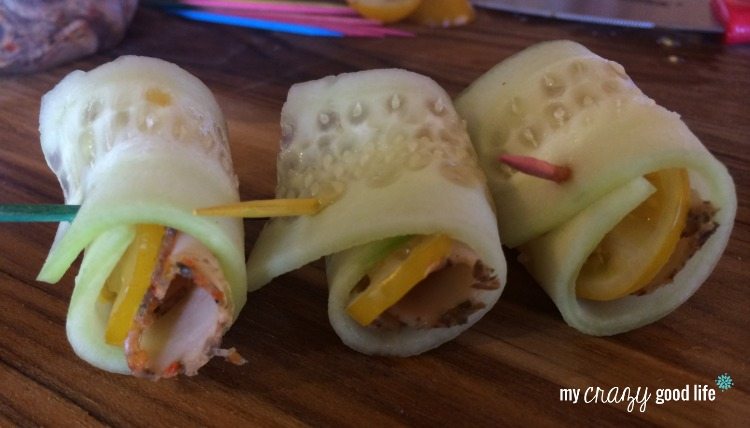 BOLD Cucumber Sandwiches: A no carb recipe