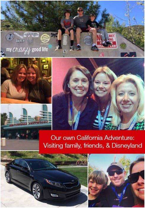 Our Own California Adventure: Visiting Family, Friends, and Disneyland!