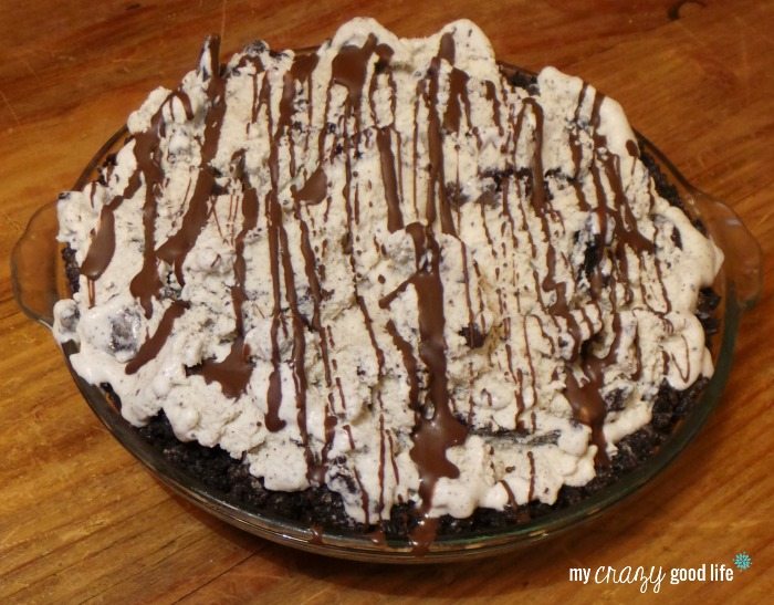 Cookies and Cream Ice Cream Pie recipe