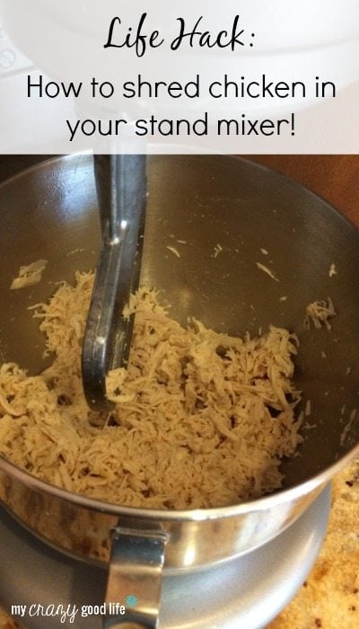 How To Shred Chicken With A Mixer