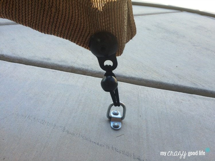 DIY Outdoor Curtains: Curtain Anchor