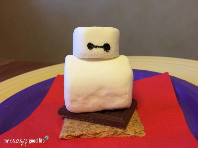 Create Baymax S'mores