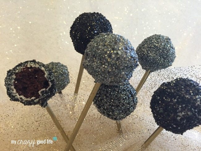 Disco Ball Cake Pops