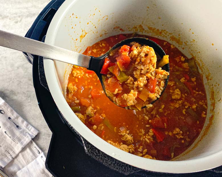 Healthy Stuffed Pepper Soup Recipe Crockpot Stuffed Pepper Soup