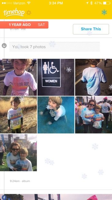 Timehop Camera Roll