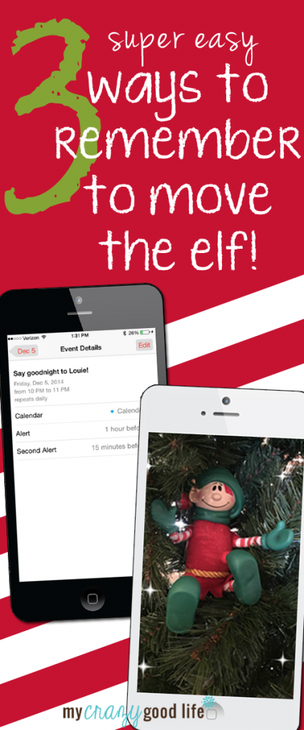 Forgot to move the elf? It happens to the best of us. Here are three ways to help remember to move your Elf on the Shelf! No more panic when you forgot to move the elf. You can remember to move the elf with these three easy tips! Elf on the Shelf Tips | Elf on the Shelf Reminders | Forgot to Move the Elf | Forgot to Move the Elf on The Shelf