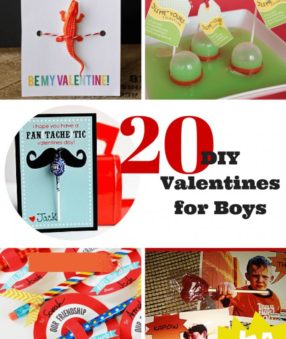 20 DIY Valentines for Boys
