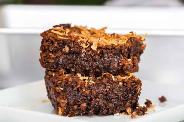 Black Bean Brownies with Coconut