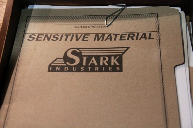 Stark Industries sensitive material