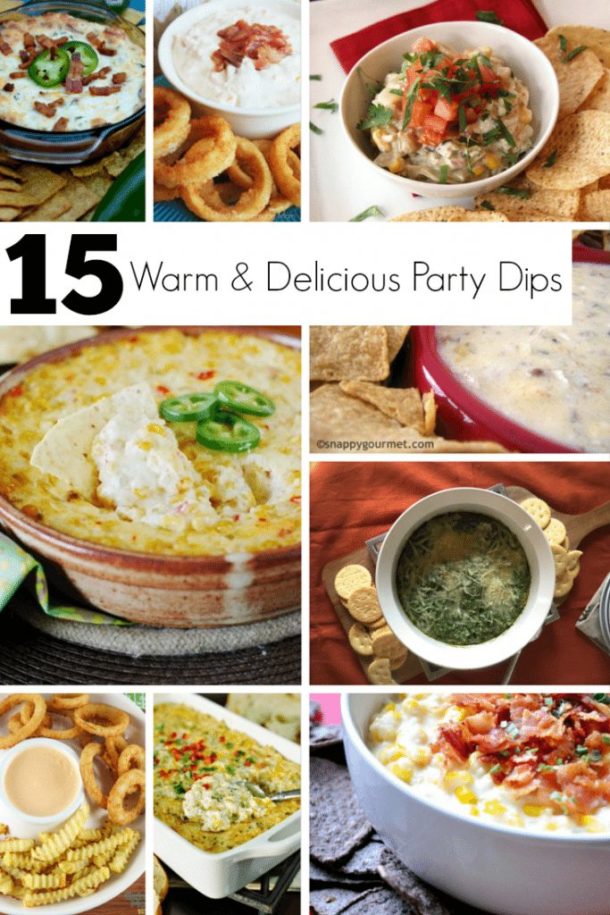 15 Warm and Delicious Party Dip Recipes