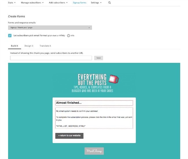 MailChimp Autoresponder