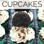 Thin Mint (or Grasshopper) Chocolate Cupcake Recipe