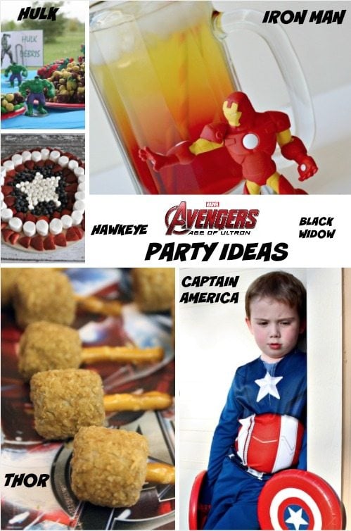 Age of Ultron: Avengers Party Ideas
