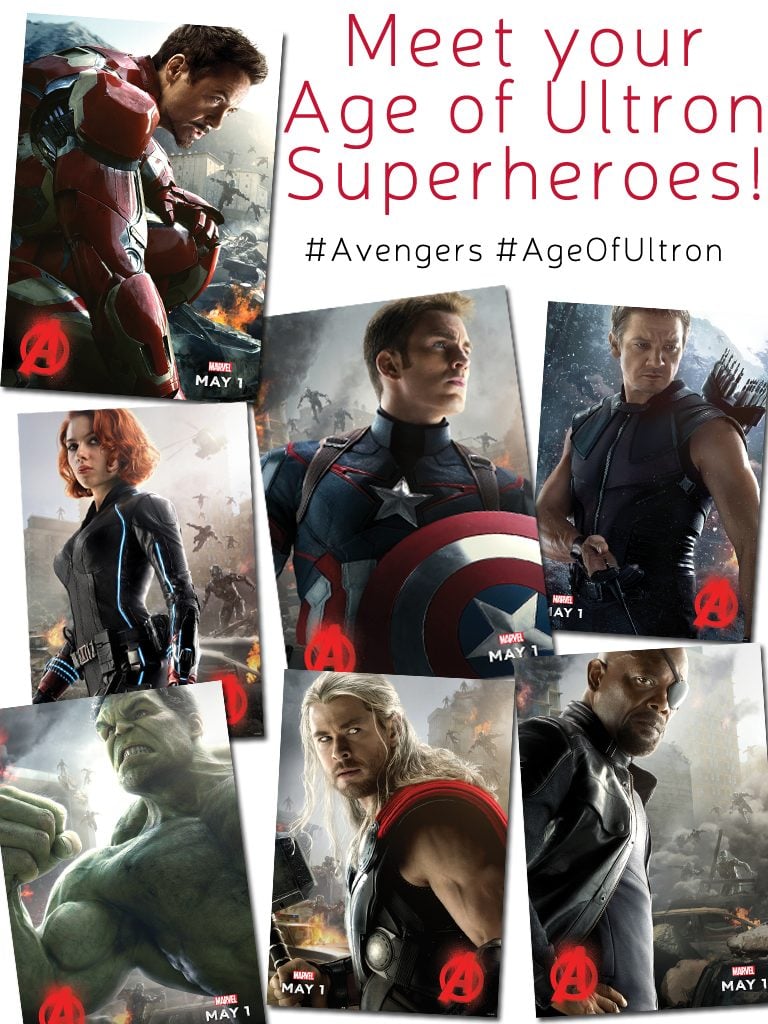 Meet the Age of Ultron Superheroes! 