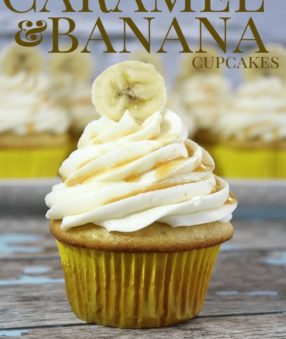 Salted Caramel & Banana Cupcake Recipe