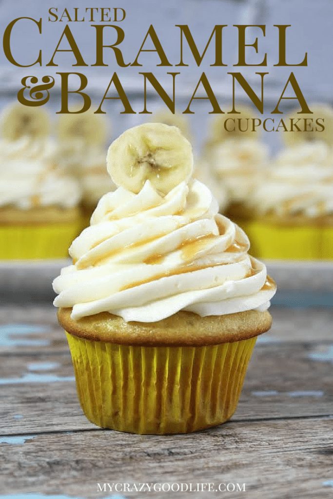 Salted Caramel & Banana Cupcake Recipe