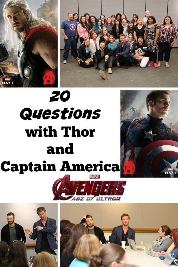 20 Questions with the Avengers: Thor and Cap