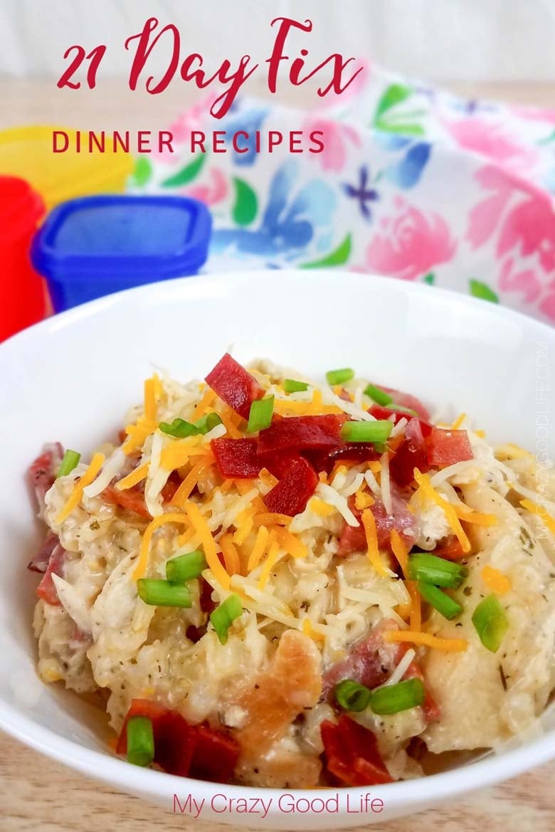 These 21 Day Fix Dinner Recipes are perfect for the entire family! Easy to cook, delicious, and healthy dinner recipes for the entire family. #21dayfix #beachbody #healthydinners #healthyrecipes #cleaneating #healthy